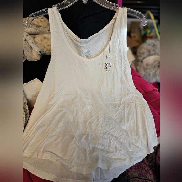 NWT Ande Way white tank top size Large - Picture 1 of 1